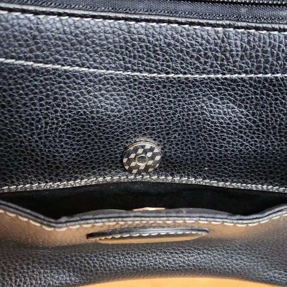 Tod's Black Leather 2Way Adjustable Shoulder Strap Micro Handbag Bag Purse - Picture 15 of 16